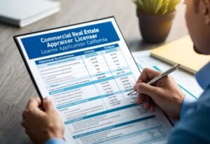 Fee Structure for Commercial Real Estate Appraiser License Application